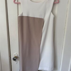 Milly Colorblock Asymmetrical Shift Dress Size 0
